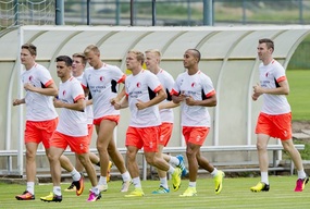 Trénink Slavie.