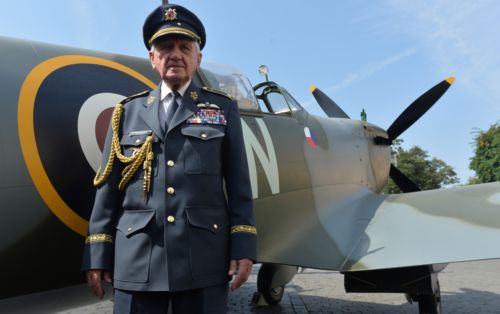 Válečný veterán Emil Boček.