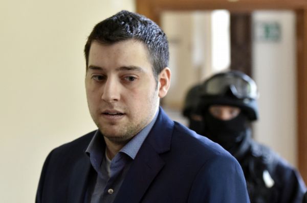 Američan Kevin Dahlgren pronesl dlouhý proslov před soudem.
