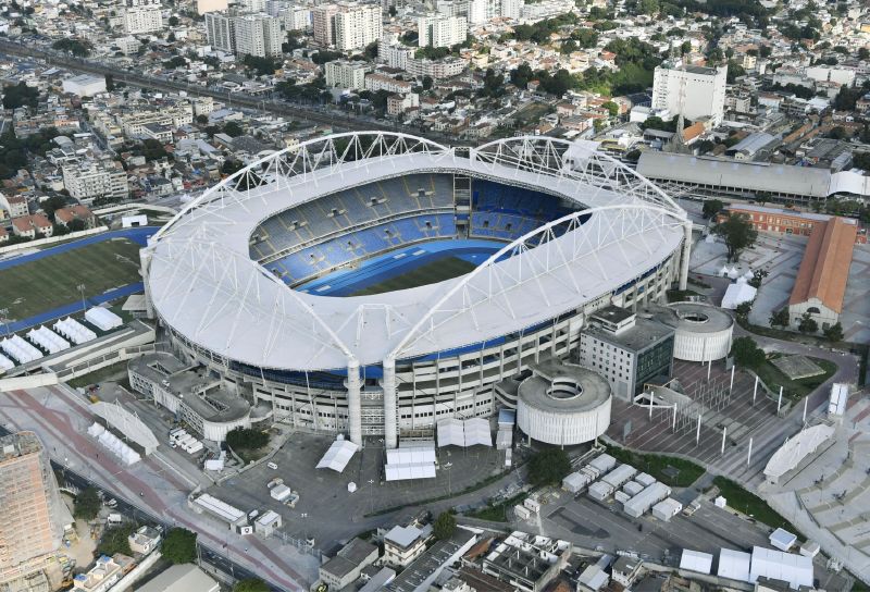 Olympijský stadion v Riu. 