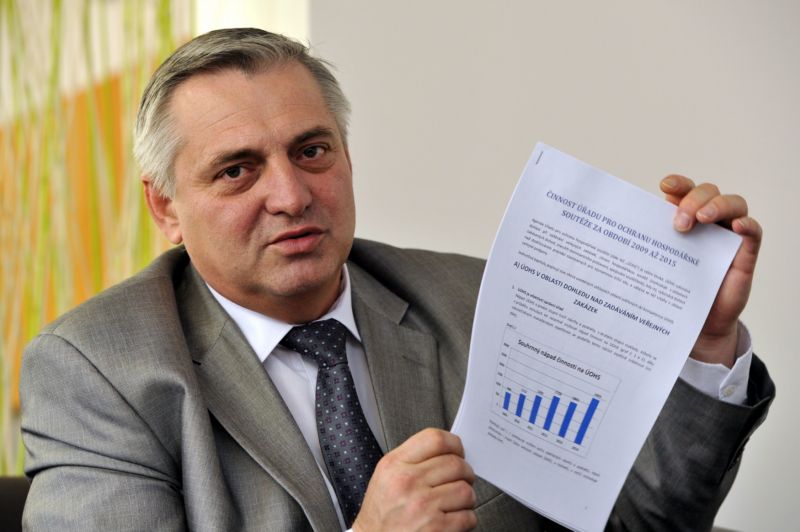 Předseda Úřadu pro ochranu hospodářské soutěže Petr Rafaj.