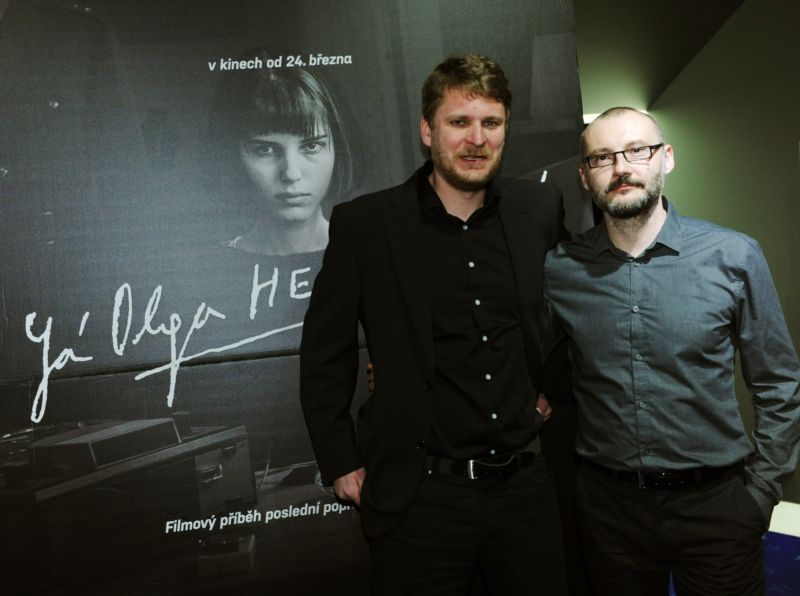 Tvůrci filmu Já, Olga Hepnarová Tomáš Weinreb (vlevo) a Petr Kazda. Tvůrci filmu Já, Olga Hepnarová Tomáš Weinreb (vlevo) a Petr Kazda.