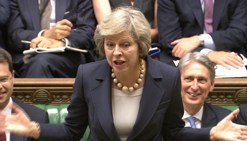 Britská premiérka Theresa Mayová.