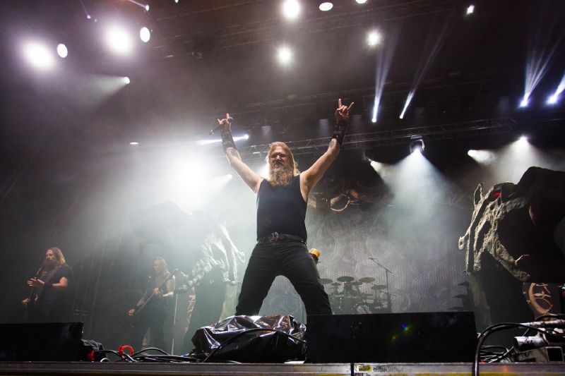 Švédská kapela Amon Amarth.