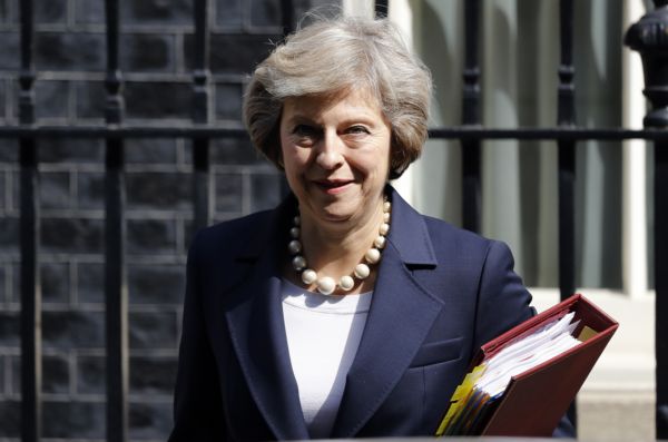 Britská premiérka Theresa Mayová dorazila do Berlína.