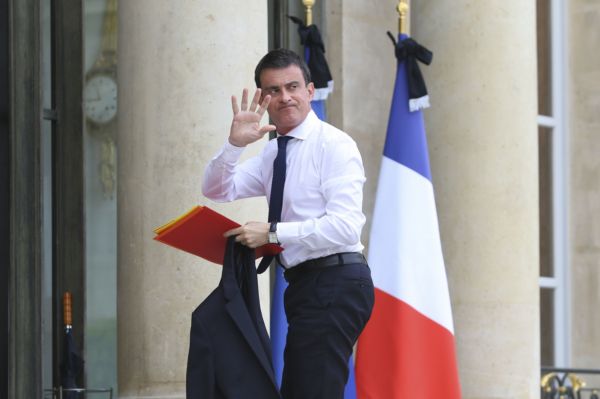 Francouzský premiér Manuel Valls.