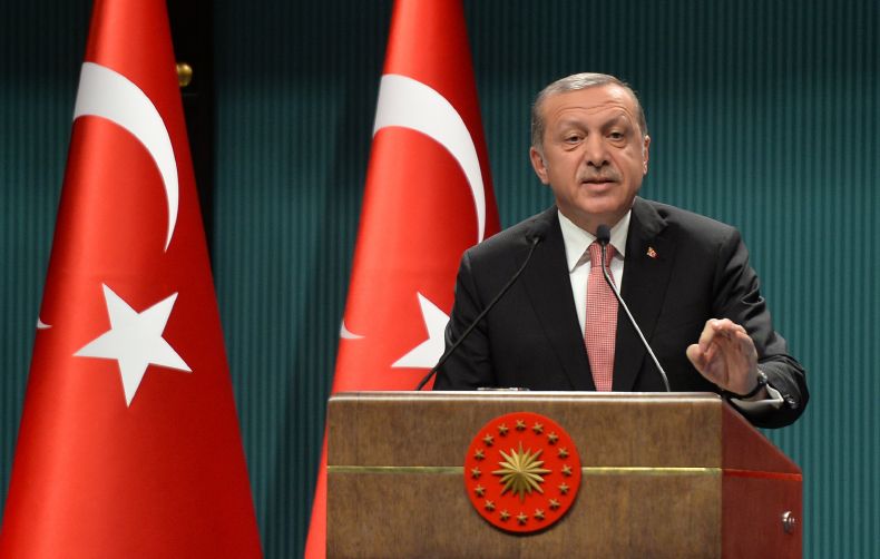 Turecký prezident Recep Tayyip Erdogan.