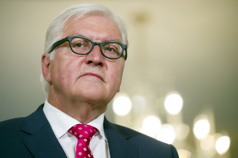 Frank Walter Steinmeier, německý ministr zahraničí. Frank Walter Steinmeier, německý ministr zahraničí.