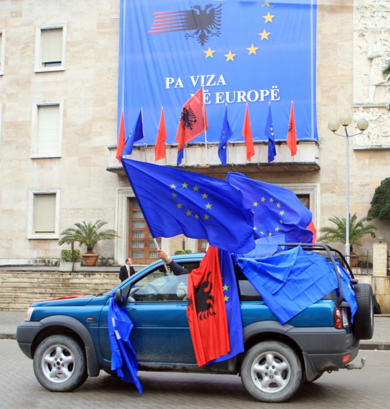Albánie je ochotna dělat změny, aby se dostala do EU (ilustrační foto). Albánie je ochotna dělat změny, aby se dostala do EU (ilustrační foto).