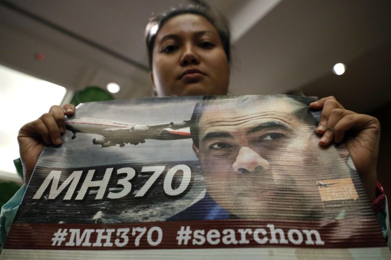 Jedna z pozůstalých po tragédii letu MH370.