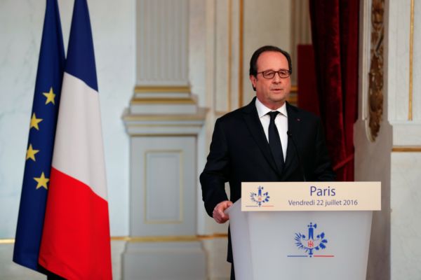 Prezident François Hollande.