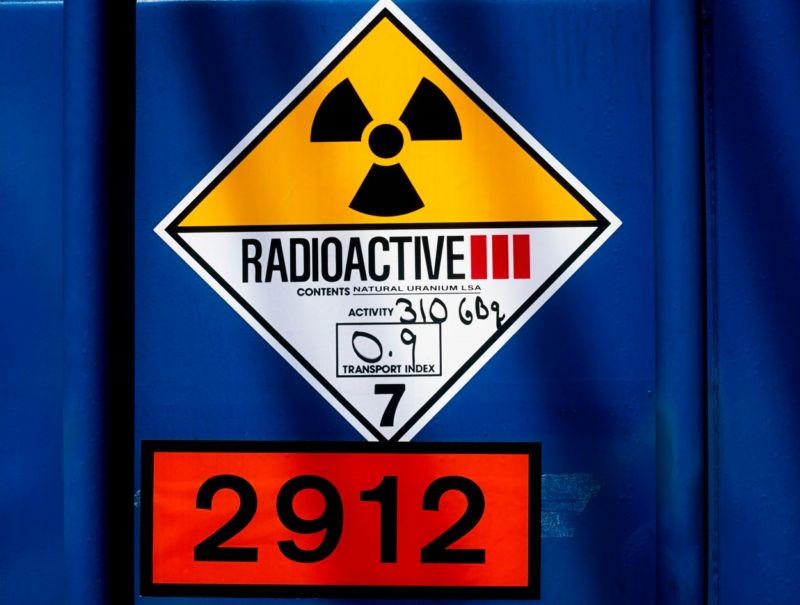 Radioaktivní odpad (ilustrační foto).