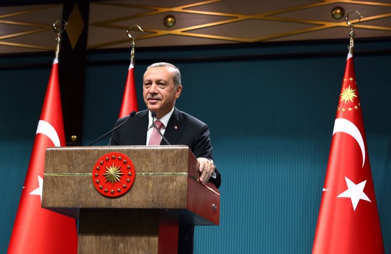 Turecký prezident Recep Tayyip Erdogan. Turecký prezident Recep Tayyip Erdogan.