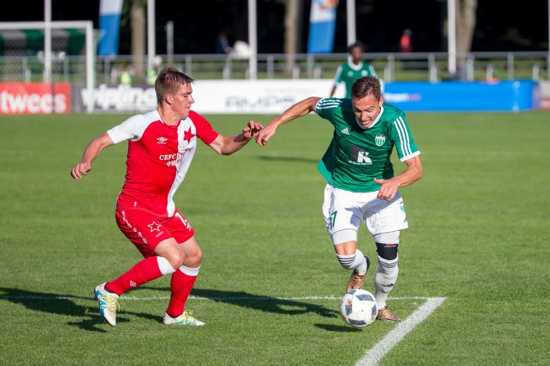 Estonský záložník Luts ve 2. předkole proti Slavii