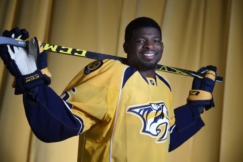 Nový obránce Nashvillu P. K. Subban