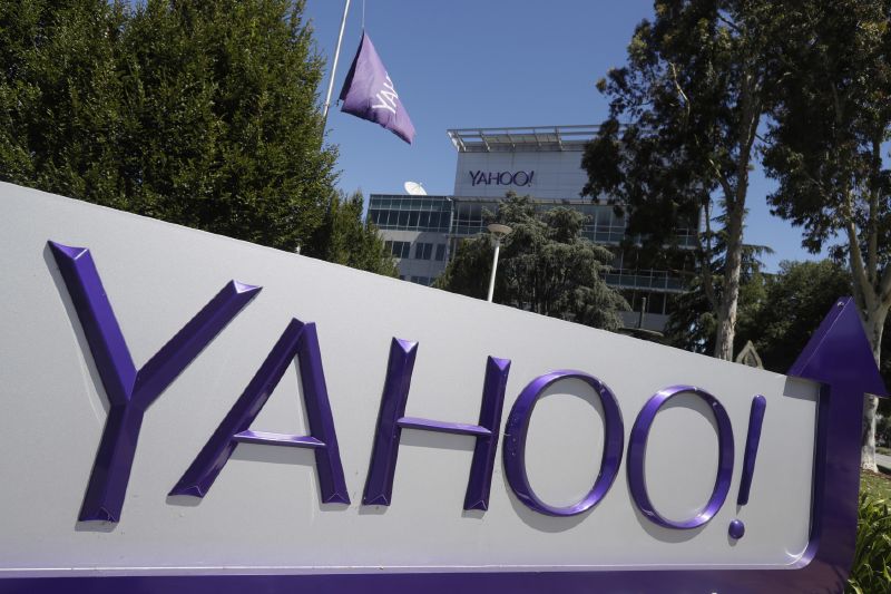 Logo internetové společnosti Yahoo!