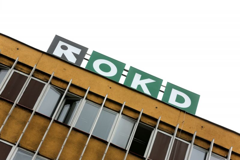Sídlo těžební společnosti OKD. Sídlo těžební společnosti OKD.