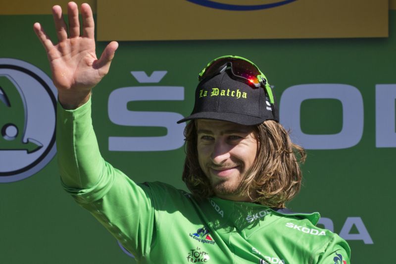 Slovenský cyklista Peter Sagan.