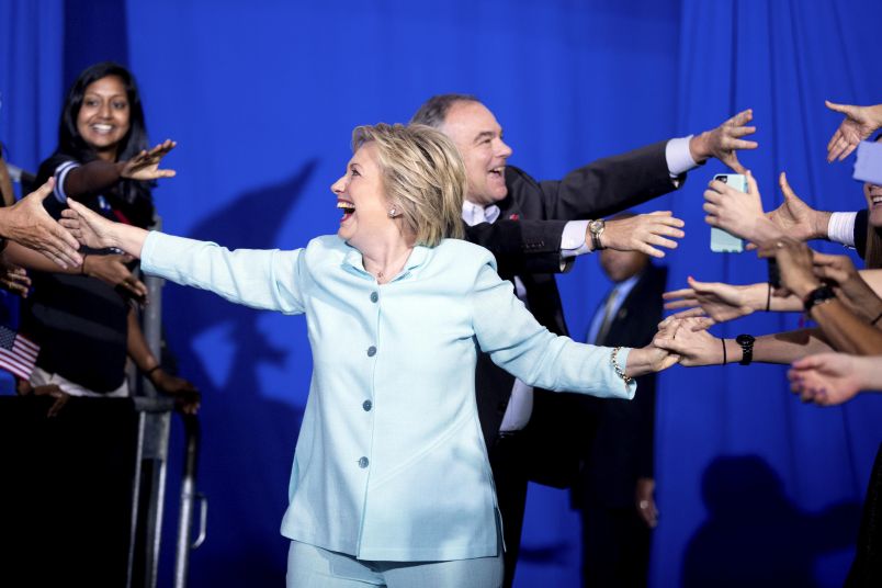 Hillary Clintonová.