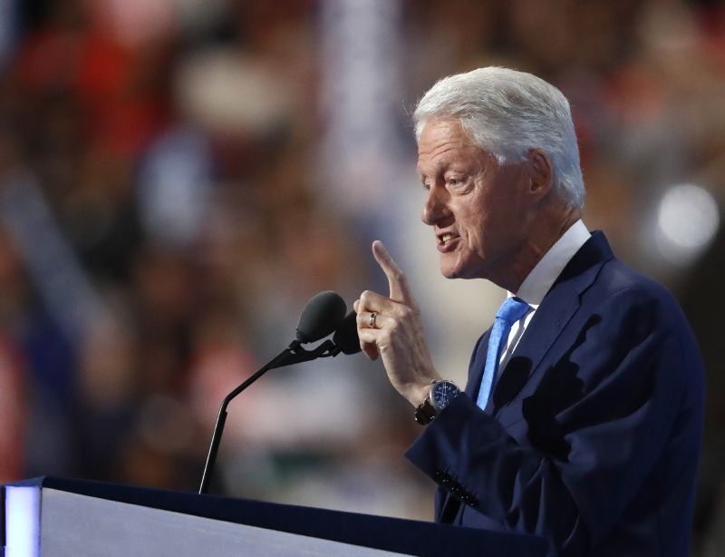 Americký prezident Bill Clinton. 
