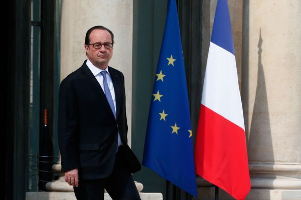Francouzský prezident François Hollande.