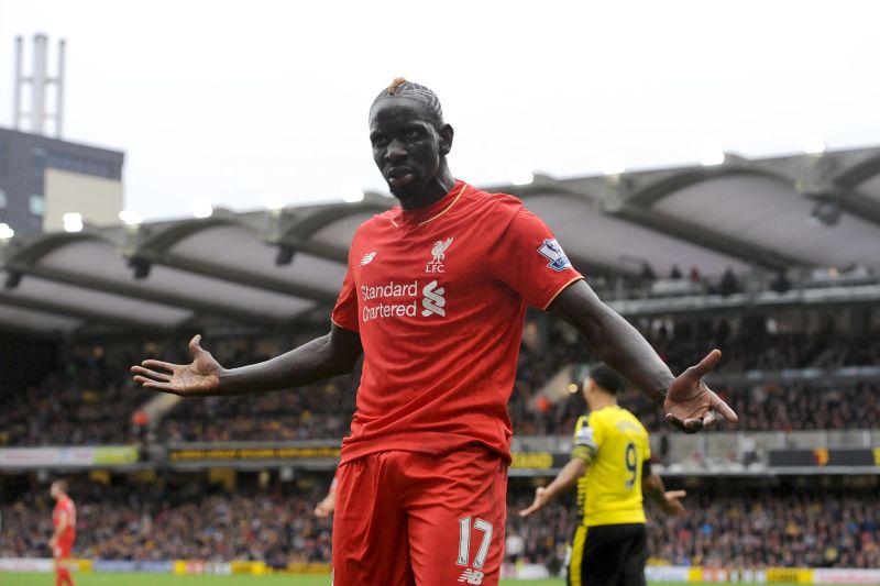 Obránce Liverpoolu Mamadou Sakho.