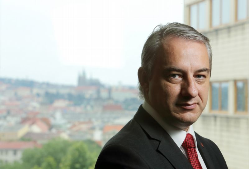 Šéf Českomoravské konfederace odborových svazů Josef Středula. 