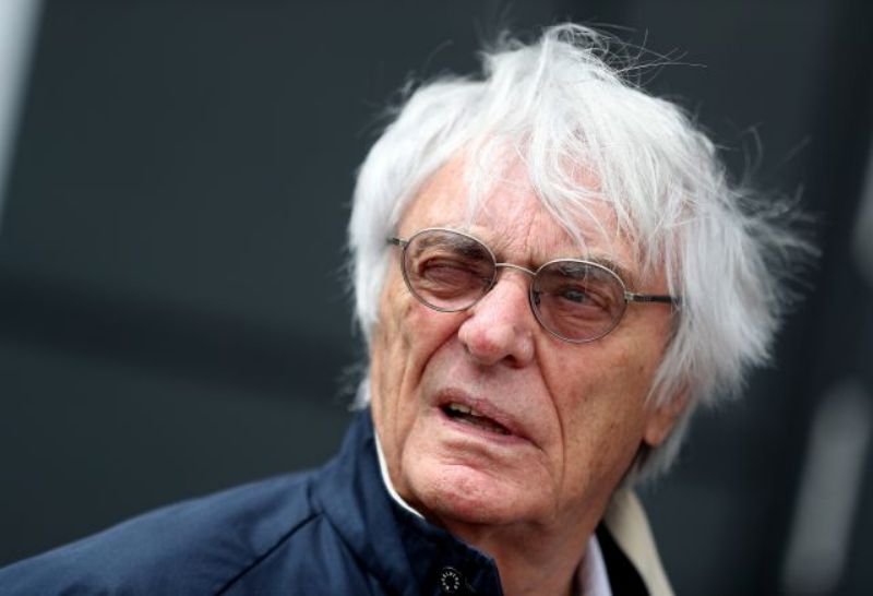 Bernie Ecclestone.