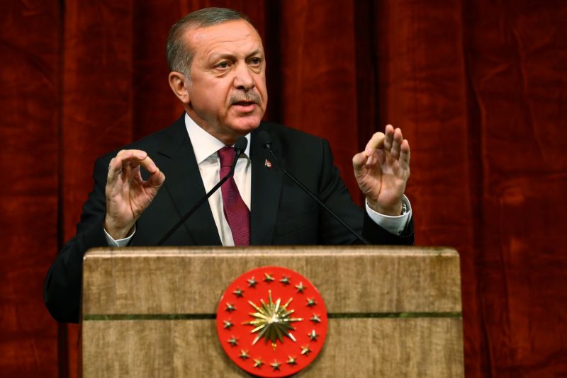 Turecký prezident Tayyip Erdogan.