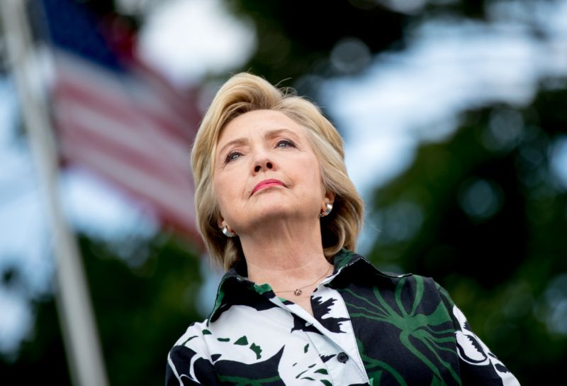 Hillary Clintonová.