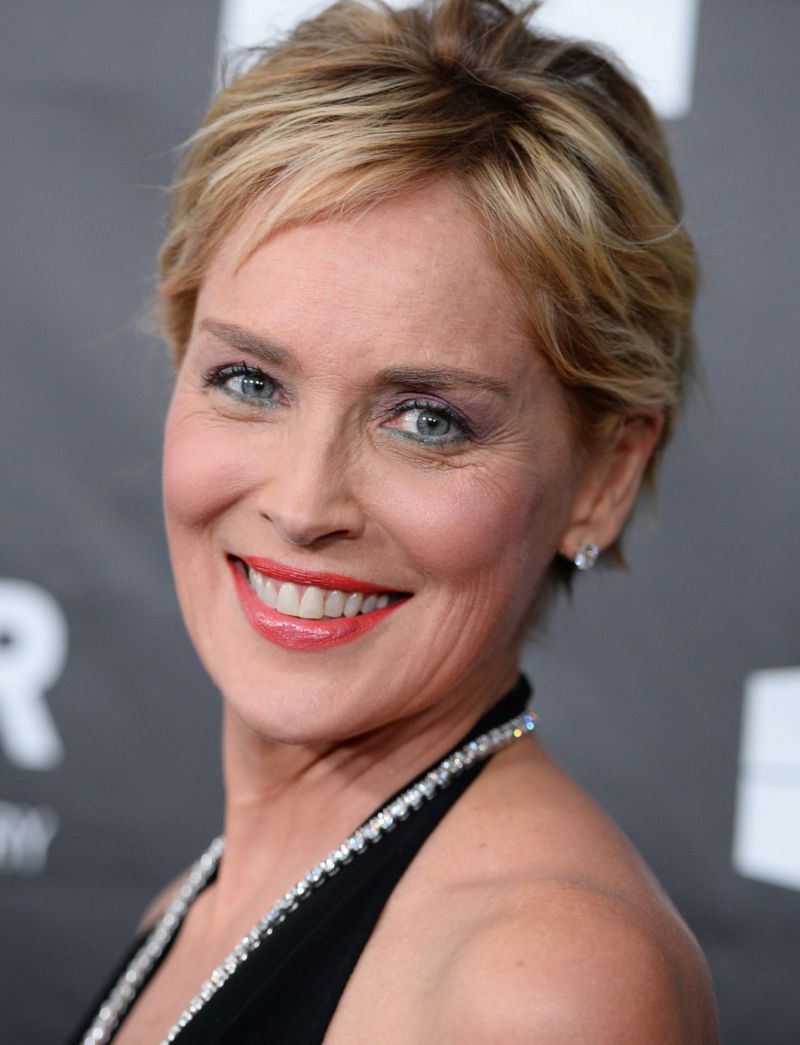 Sharon Stone nestárne.