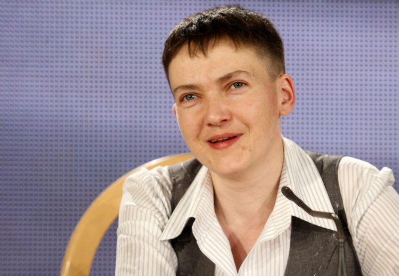 Nadija Savčenková.