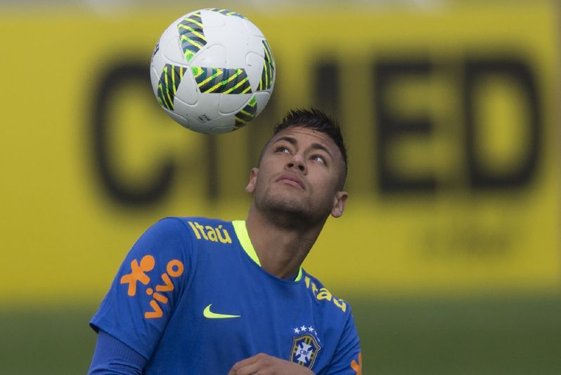 Brazilský fotbalista Neymar.