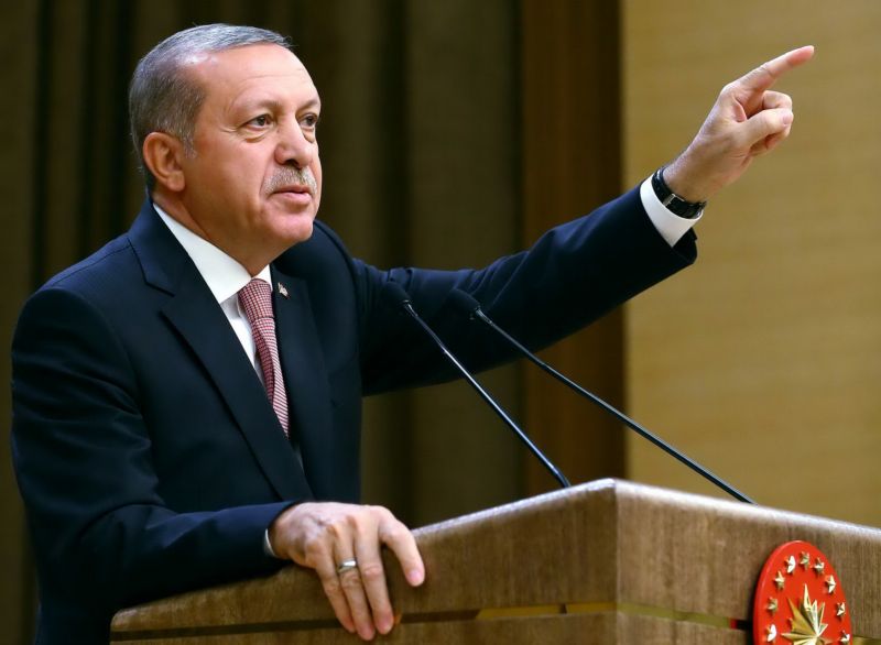 Turecký prezident Recep Tayyip Erdogan. Turecký prezident Recep Tayyip Erdogan.