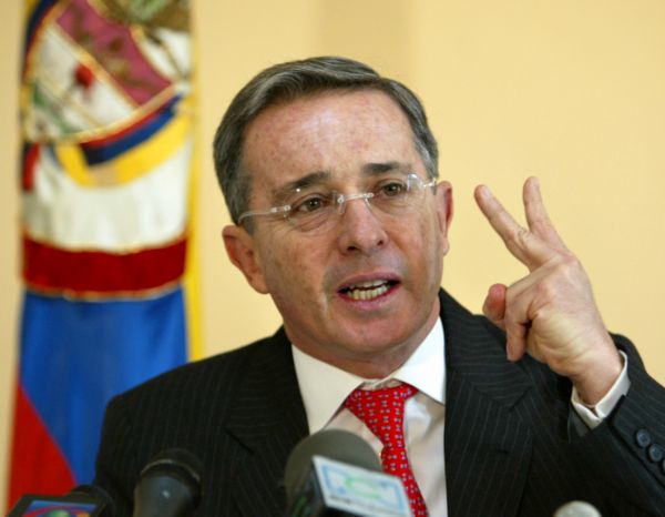 Bývalý kolumbijský prezident Álvaro Uribe.