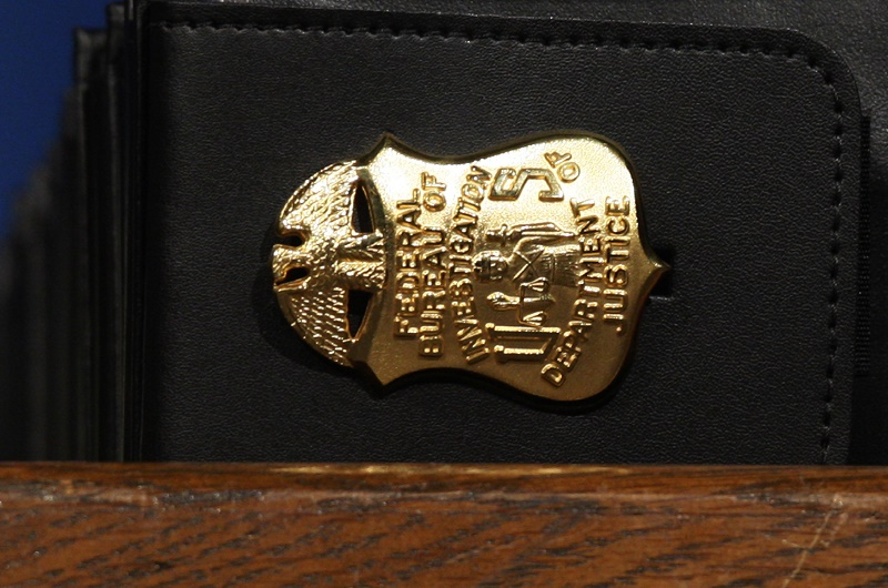 Logo FBI. 