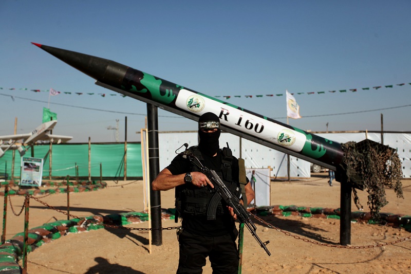 Bojovník Hamas (ilustrační foto). 