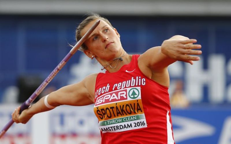 Oštěpařka Barbora Špotáková.