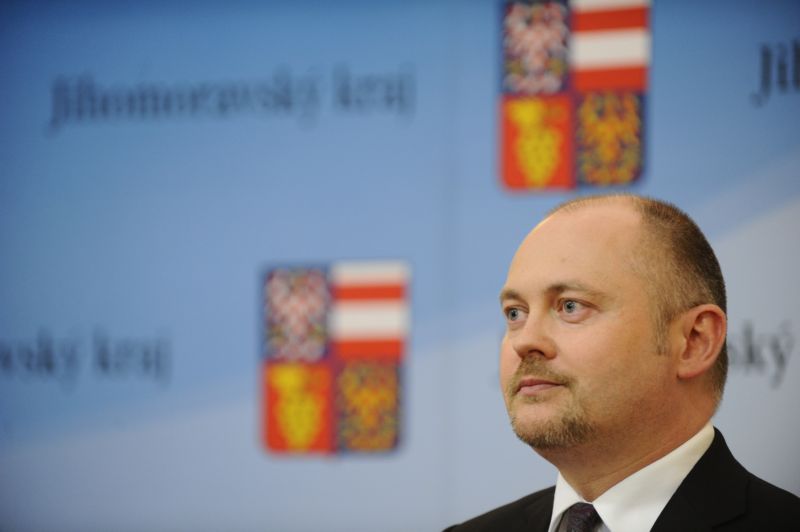 Hejtman Jihomoravského kraje Michal Hašek.
