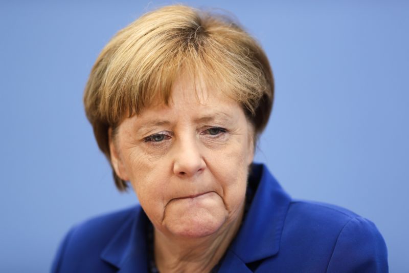 Kancléřka Angela Merkelová. Kancléřka Angela Merkelová.