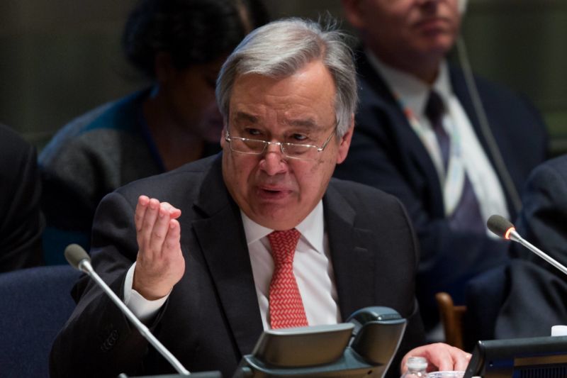 Kandidát na post šéfa OSN António Guterres.