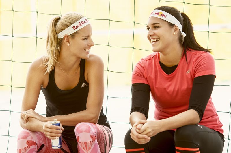 Markéta Sluková (velvo) a Barbora Hermannová.