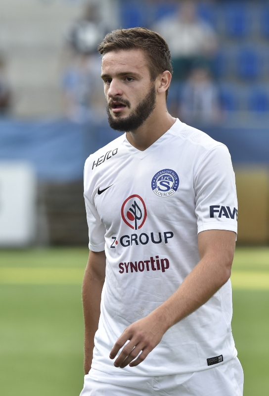 Fotbalista Slovácka Tomáš Zajíc.