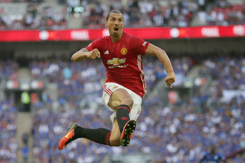 Zlatan Ibrahimovič rozhodl o triumfu Manchesteru United.