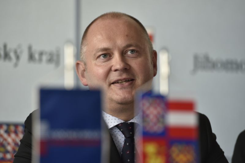 Hejtman Jihomoravského kraje Michal Hašek.