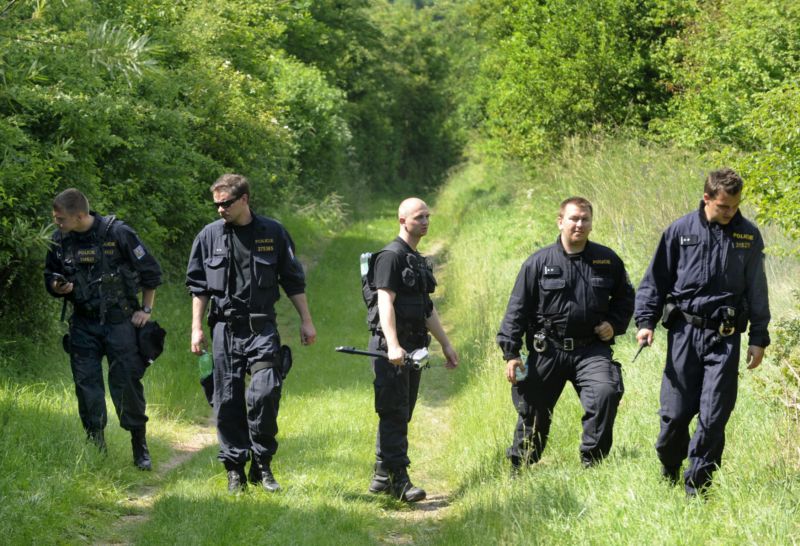 Policejní pátrání (ilustrační foto).