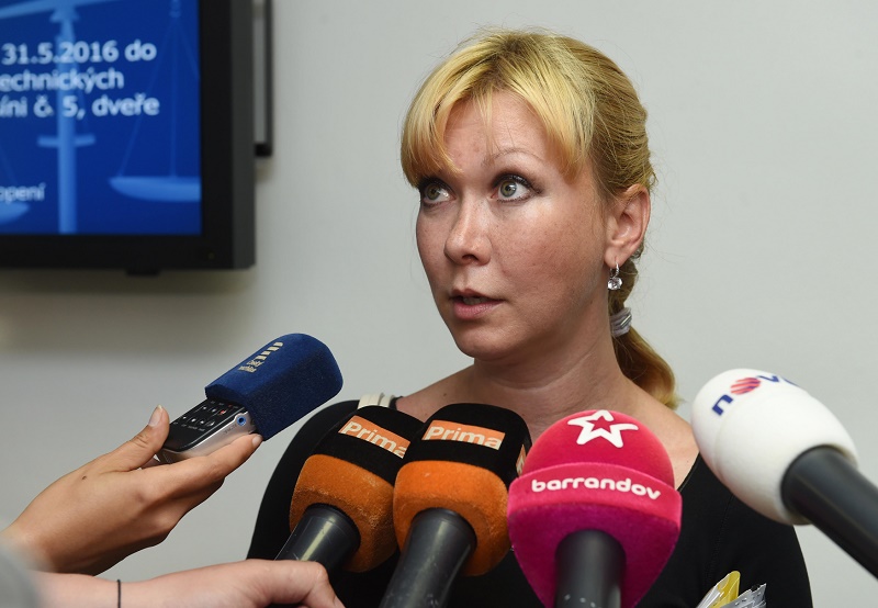 Známá právnička JUDr. Klára Slámová.