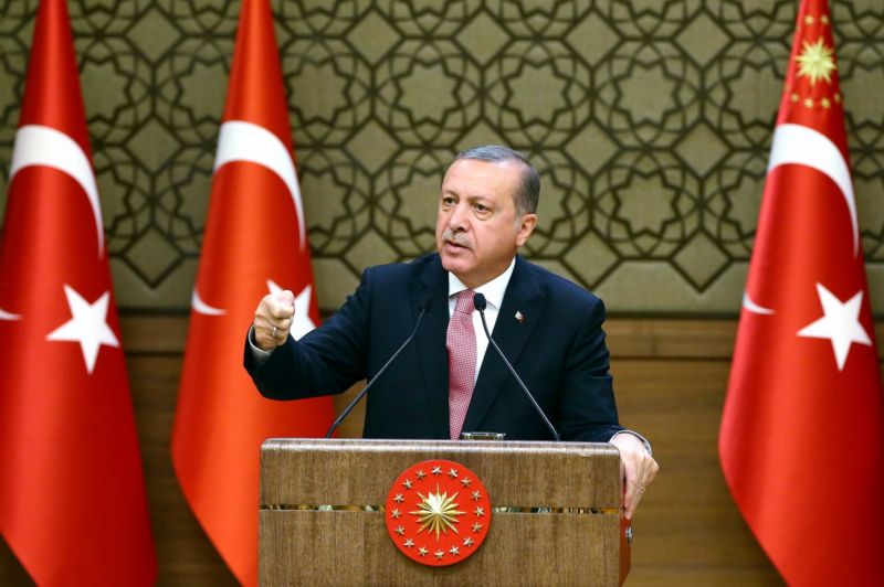 Turecký prezident Recep Tayyip Erdogan. 