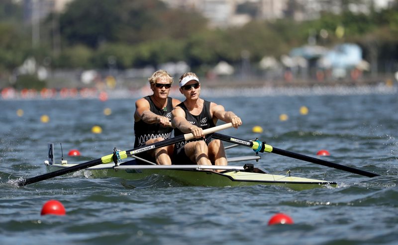 Eric Murray a Hamish Bond z Nového Zélandu potvrdili pozici nejlepší dvojky bez kormidelníka i na olympijských hrách v Riu de Janeiro. 