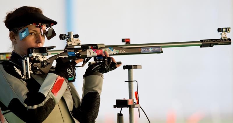 Puškařka Adéla Bruns postoupila na olympijských hrách do finále střelby ze sportovní malorážky na 3x20 ran. Puškařka Adéla Bruns postoupila na olympijských hrách do finále střelby ze sportovní malorážky na 3x20 ran.